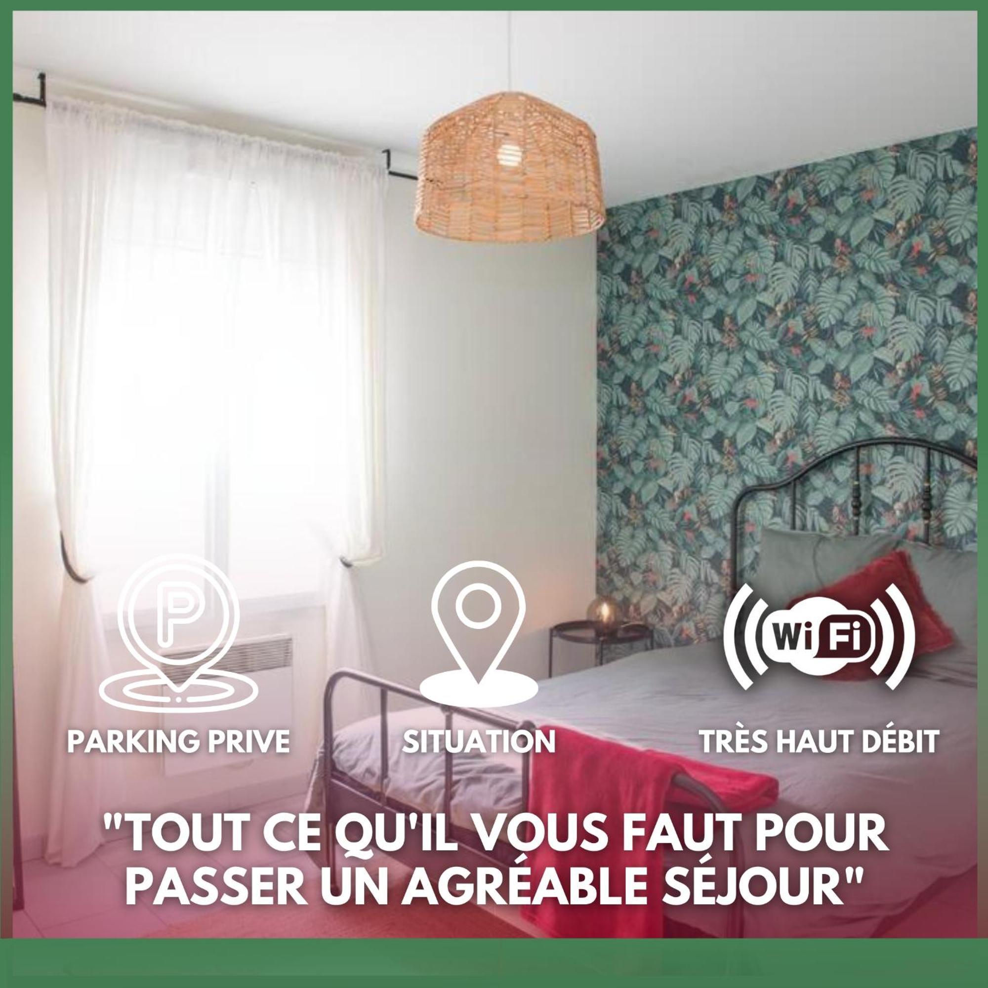 Appartement Djial - Proche De Cdg Et Du Parc Asterix à Dammartin-en-Goele Extérieur photo