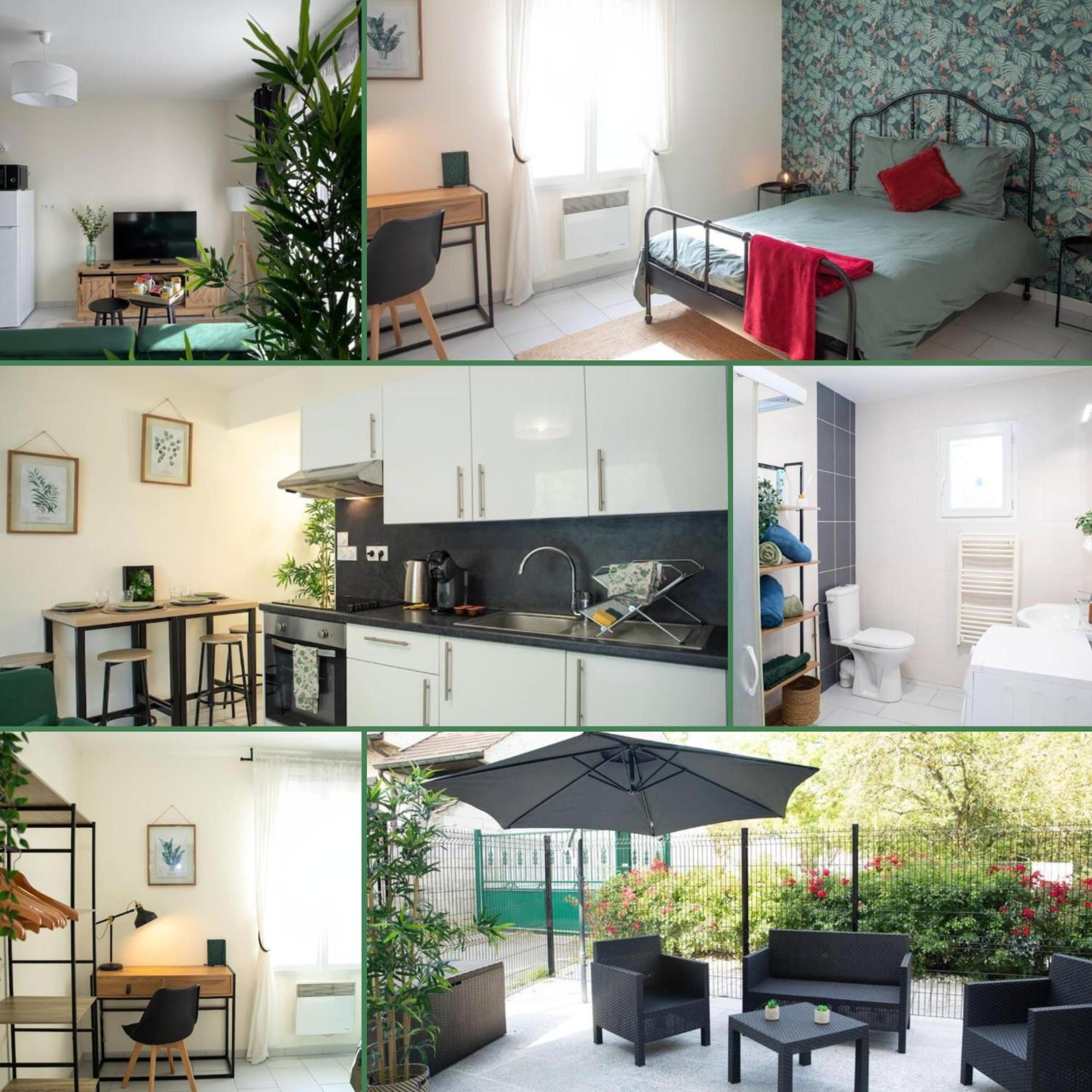 Appartement Djial - Proche De Cdg Et Du Parc Asterix à Dammartin-en-Goele Extérieur photo